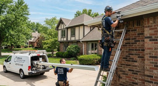 Seamless Gutter Installation Omaha